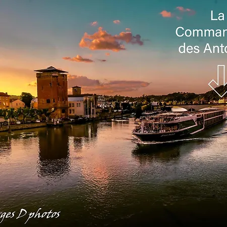 La Commanderie Des Antonins - Vue Panoramique Sur Le Rhone فيين